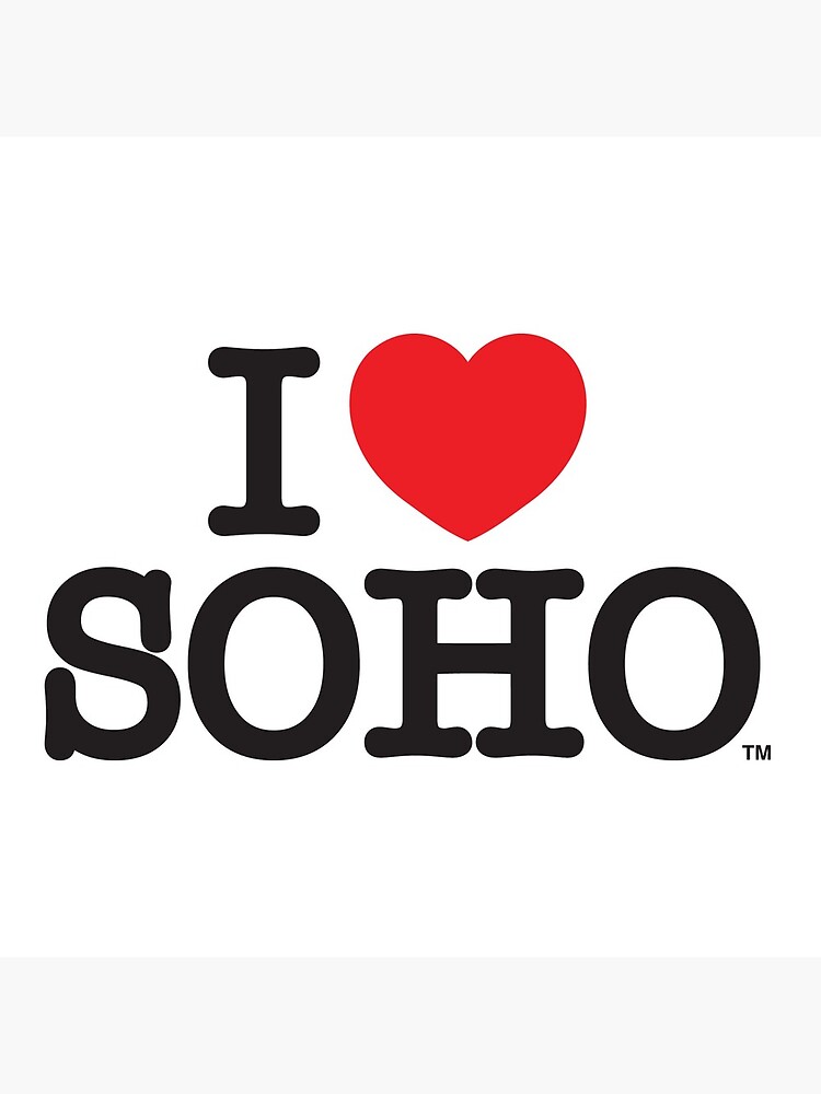Thumbnail 5 of 5, Acrylic Block, I Love Soho Official Merchandise @ilovesoholondon designed and sold by ilovesoho.