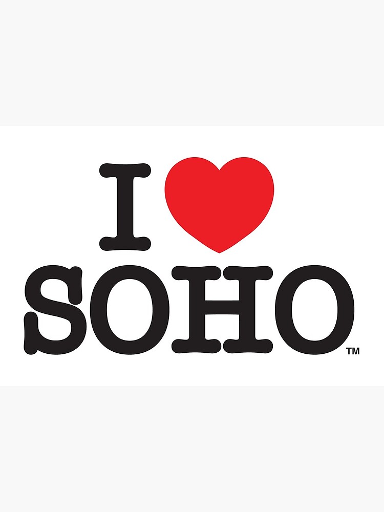 Thumbnail 2 of 2, Art Board Print, I Love Soho Official Merchandise @ilovesoholondon designed and sold by ilovesoho.