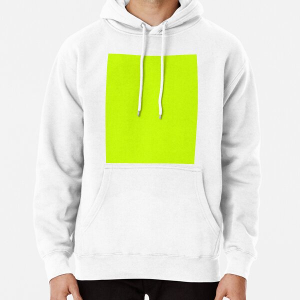 Plain neon clearance green hoodie