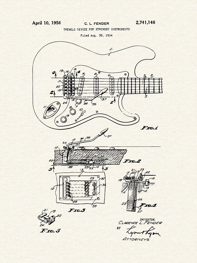 Fender Guitar Patent Poster Music Decor Guitar Art Guitar Decor Patent Print Poster Wall Decor Blueprint Pullover Sweatshirt By Goshadron Redbubble