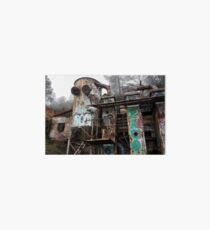 Abandoned - Rinconada Mercury Mine by SparklePyre Art Board