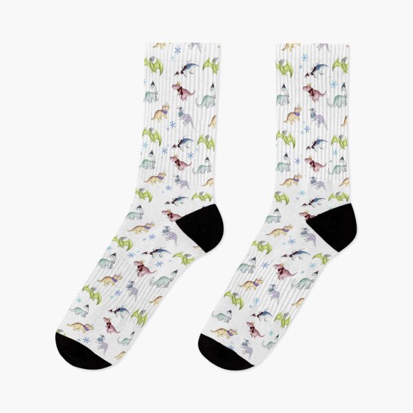 Item preview, Christmas Holiday Winter Wonderland Dinosaurs designed and sold by itssabbyg.