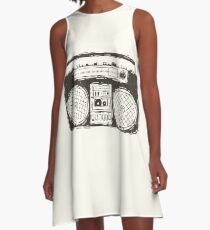 Boombox A-Line Dress