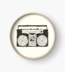 Boombox Clock