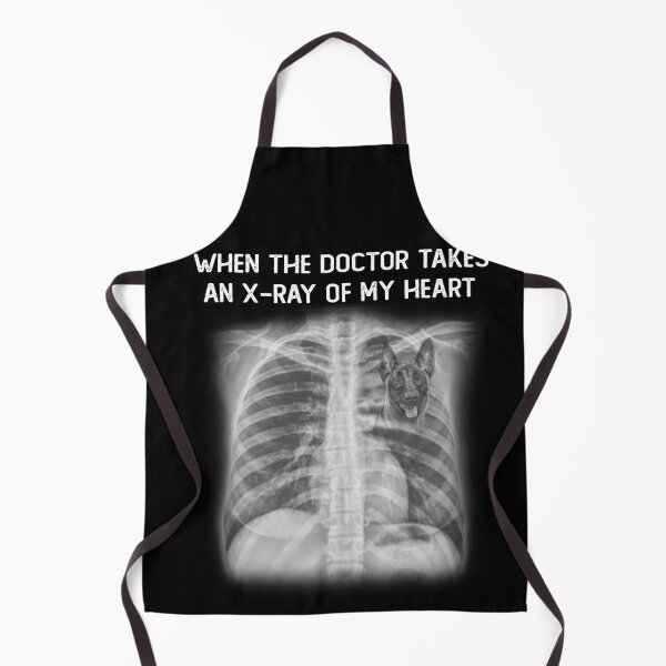 Item preview, When doctor takes an x-ray of my heart Belgian Malinois designed and sold by Unique-Tees.