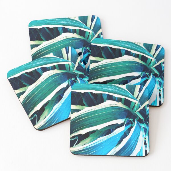 Item preview, Exotic Succulent In Teal Blues And Jade-Hues designed and sold by DEC02.
