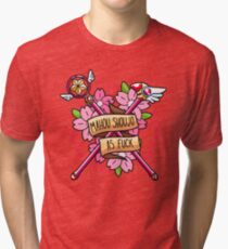 Mahou Shoujo AF Tri-blend T-Shirt