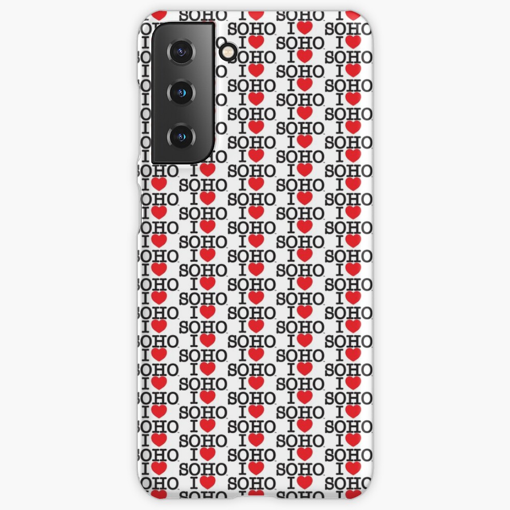 I Love Soho Official Merchandise @ilovesoholondon Samsung Galaxy Phone Case