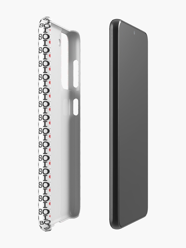 Alternate view of I Love Soho Official Merchandise @ilovesoholondon Samsung Galaxy Phone Case