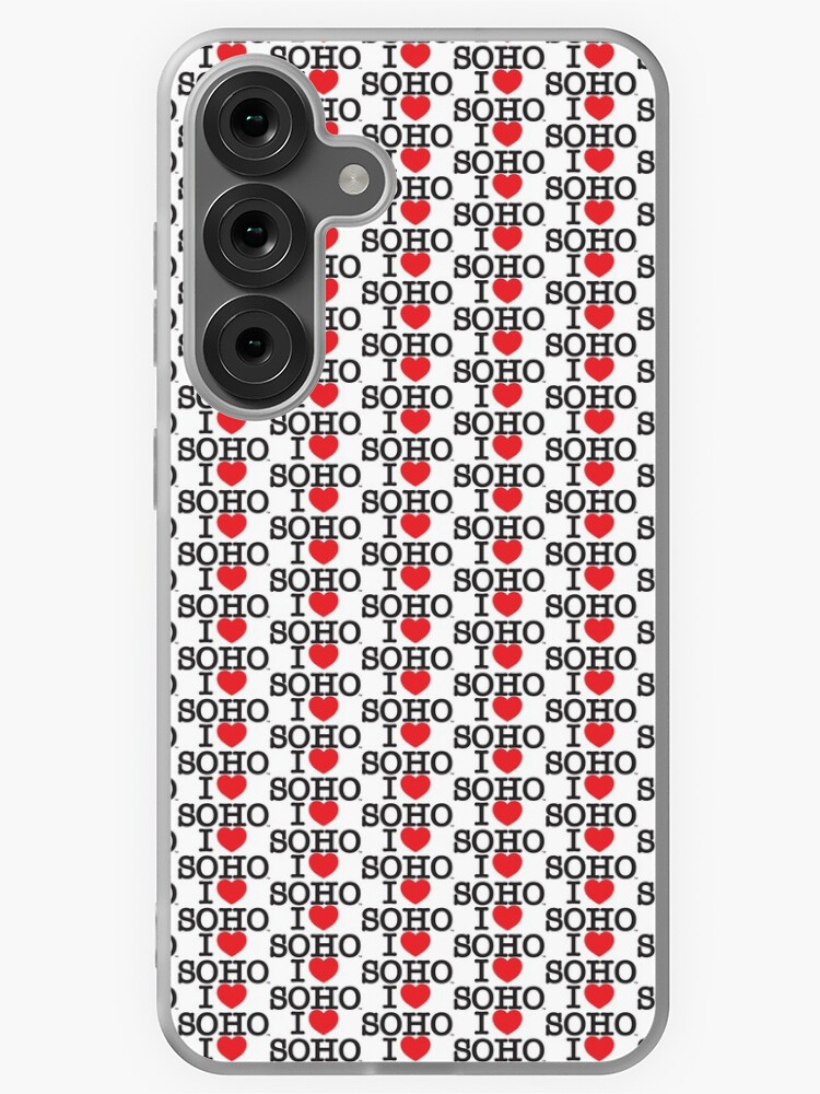 Thumbnail 1 of 4, Samsung Galaxy Phone Case, I Love Soho Official Merchandise @ilovesoholondon designed and sold by ilovesoho.