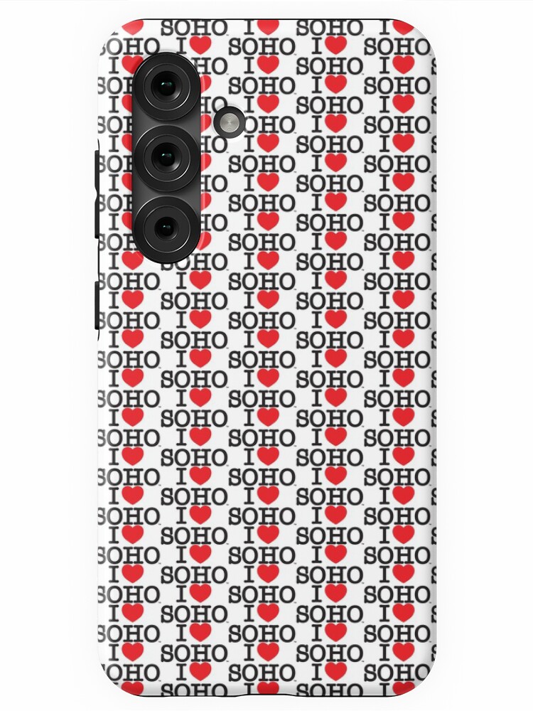 Thumbnail 1 of 4, Samsung Galaxy Phone Case, I Love Soho Official Merchandise @ilovesoholondon designed and sold by ilovesoho.