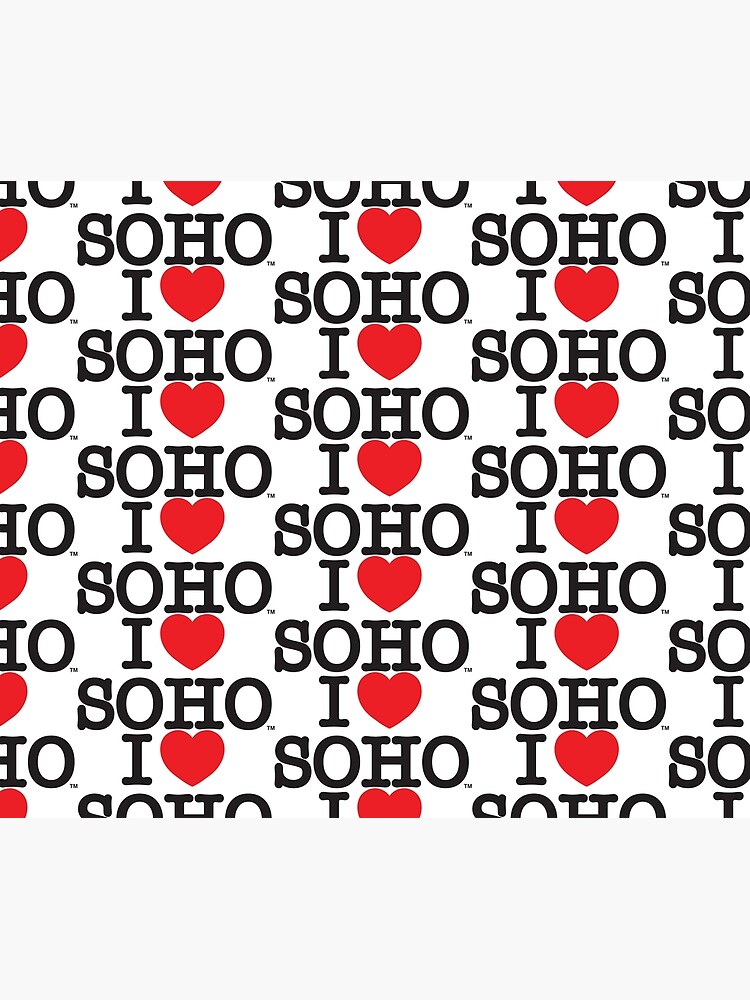 Thumbnail 2 of 2, Duvet Cover, I Love Soho Official Merchandise @ilovesoholondon designed and sold by ilovesoho.
