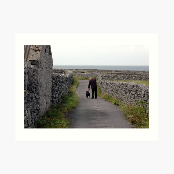 The Inisheer´s walker Art Print