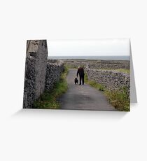 The Inisheer´s walker Greeting Card