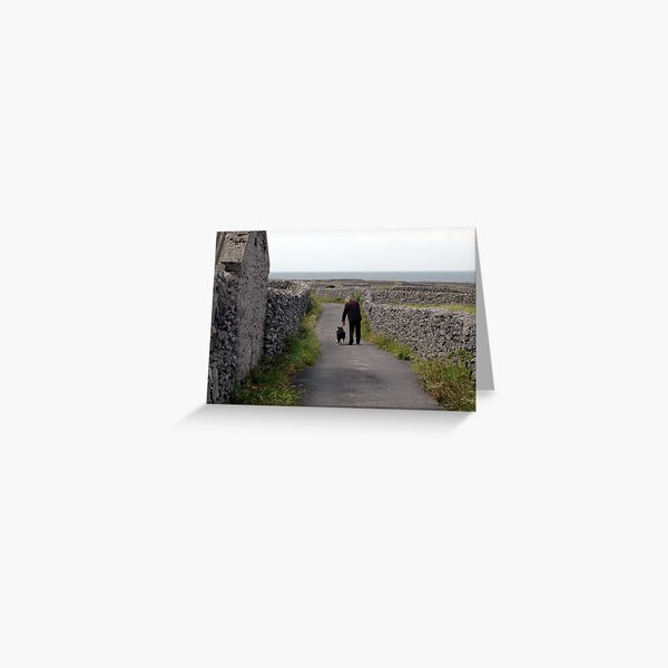 The Inisheer´s walker Greeting Card