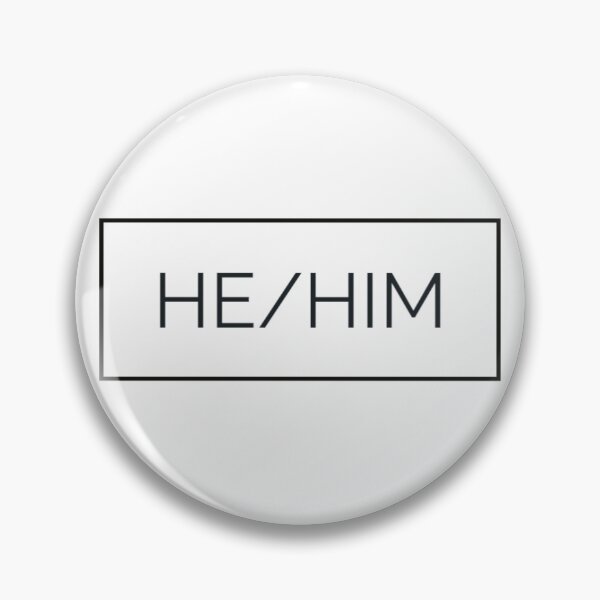Item preview, He/Him Pronouns designed and sold by semioddfinds.