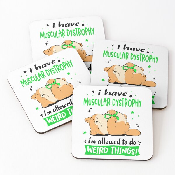 Item preview, Muscular Dystrophy Awareness Funny I have Muscular Dystrophy i'm allowed to do Weird Things! designed and sold by JanetShop809.