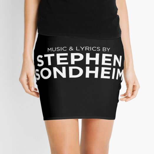 Music Lyrics Mini Skirts for Sale Redbubble