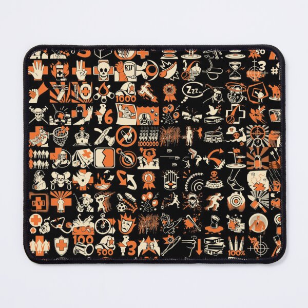 TF2 Achievements Mouse Pad