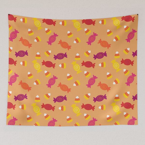 Item preview, Halloween Trick or Treat Candy Pattern designed and sold by semioddfinds.