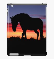 Humpy Horse Silhouette Sunset iPad Case/Skin