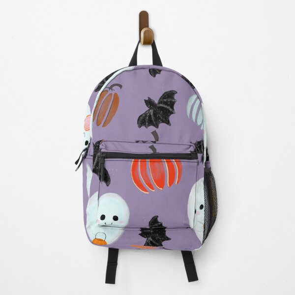 Item preview, Cute Purple Halloween Ghost Pattern designed and sold by semioddfinds.
