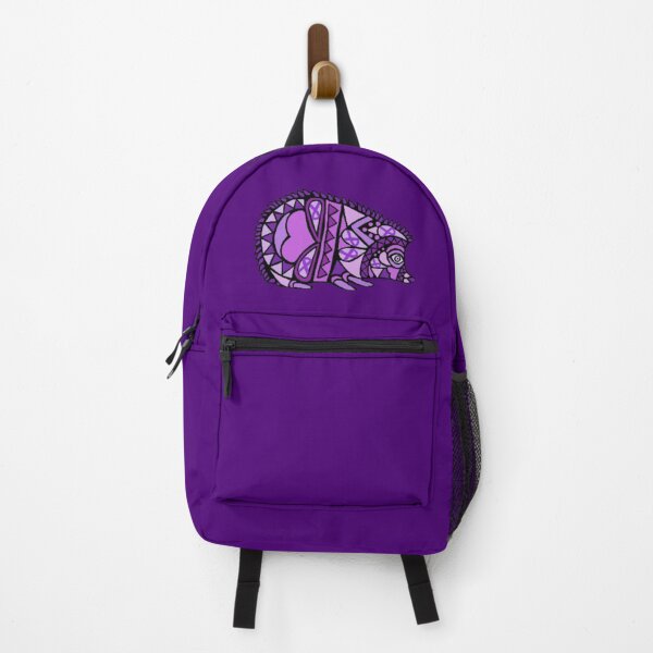 Item preview, Purple Awareness Ribbon Hedgehog Mandala  designed and sold by CaitlynConnor.