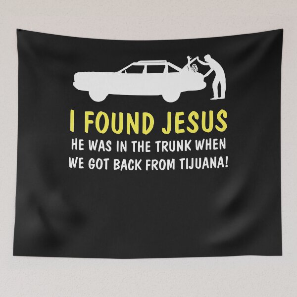 Item preview, Funny Atheist I Found Jesus designed and sold by Makebashington.