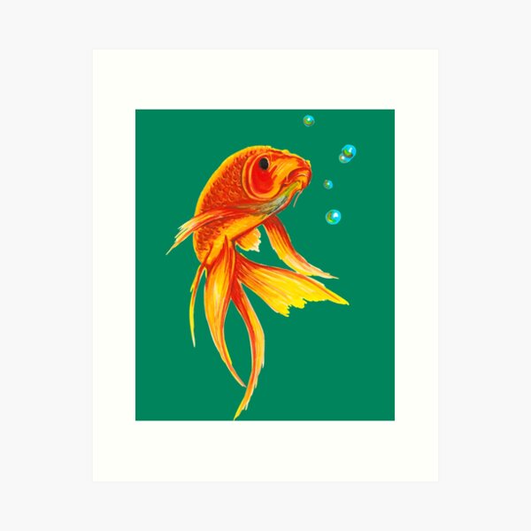 Item preview, Gold Fish   designed and sold by TheroeRoguez.