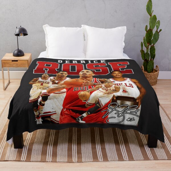 Item preview, Derrick Rose MVP Chicago Basketball Signature Vintage Retro 20 designed and sold by Elena George.