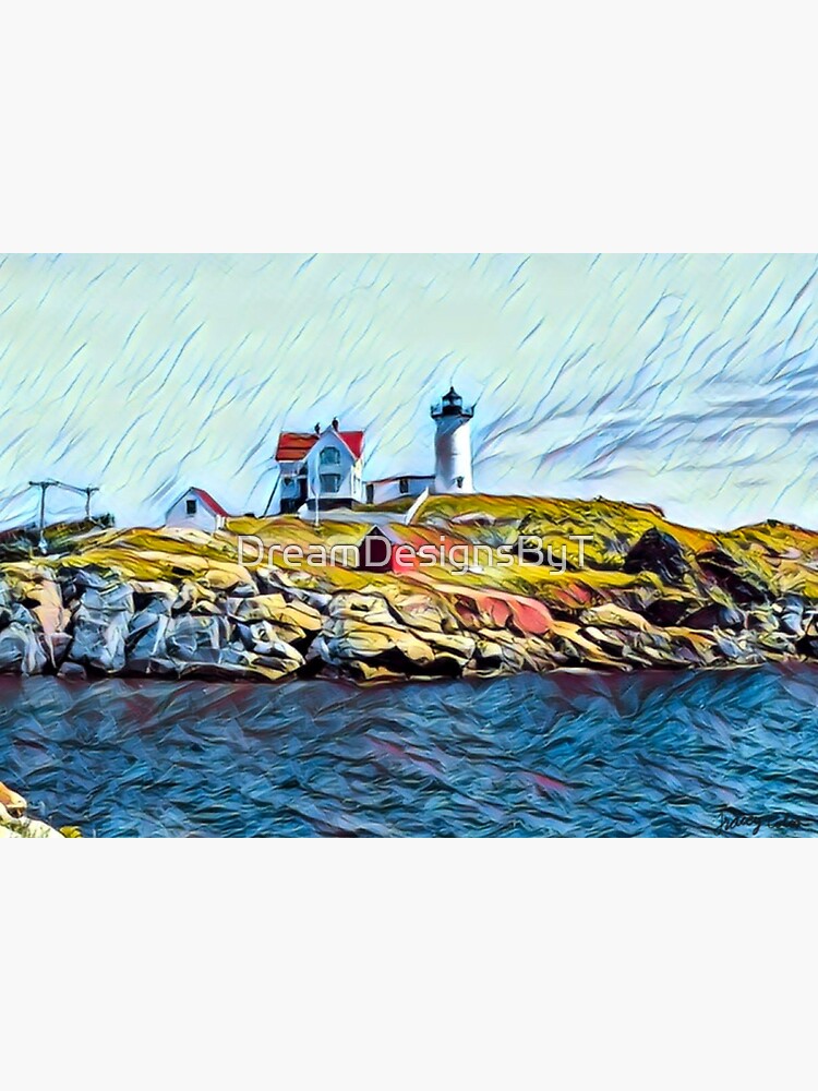 "Nubble Lighthouse Cape Neddick Maine " Sticker for Sale by