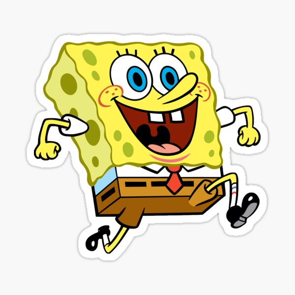 Spongebob Squarepants Sticker For Sale By Tylerrudd Redbubble