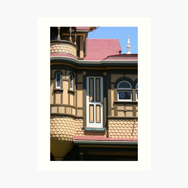 Door to nowhere.... Art Print