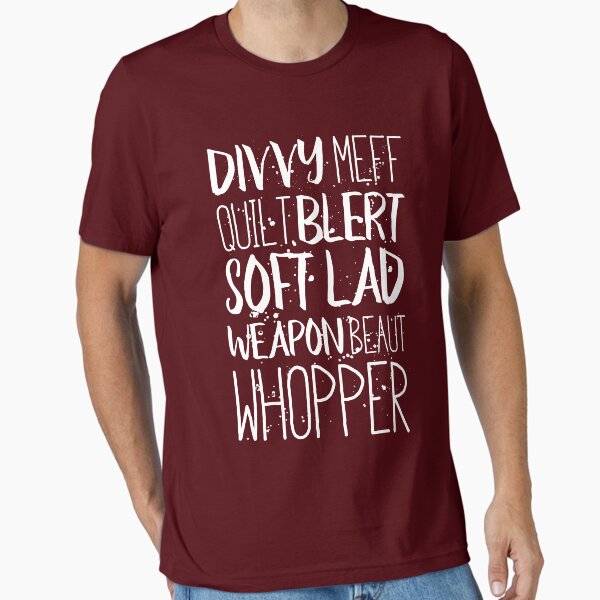 Item preview, Liverpool Scouse Insults Dialect, Divvy designed and sold by Dialectees.