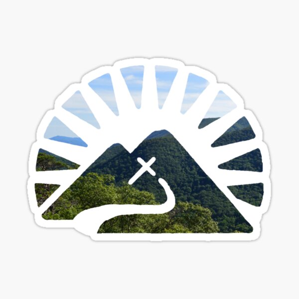 Item preview, Etiqueta engomada del logotipo de Mountain Scene designed and sold by CrossRoads Camp & Conference Center.