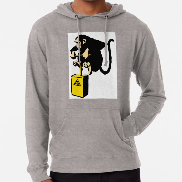 Banksy Monkey Detonator Lightweight Hoodie
