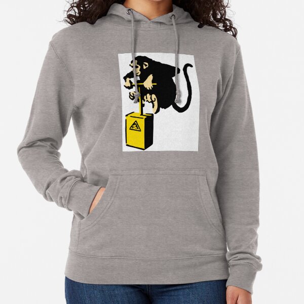 Banksy Monkey Detonator Sweat à capuche léger