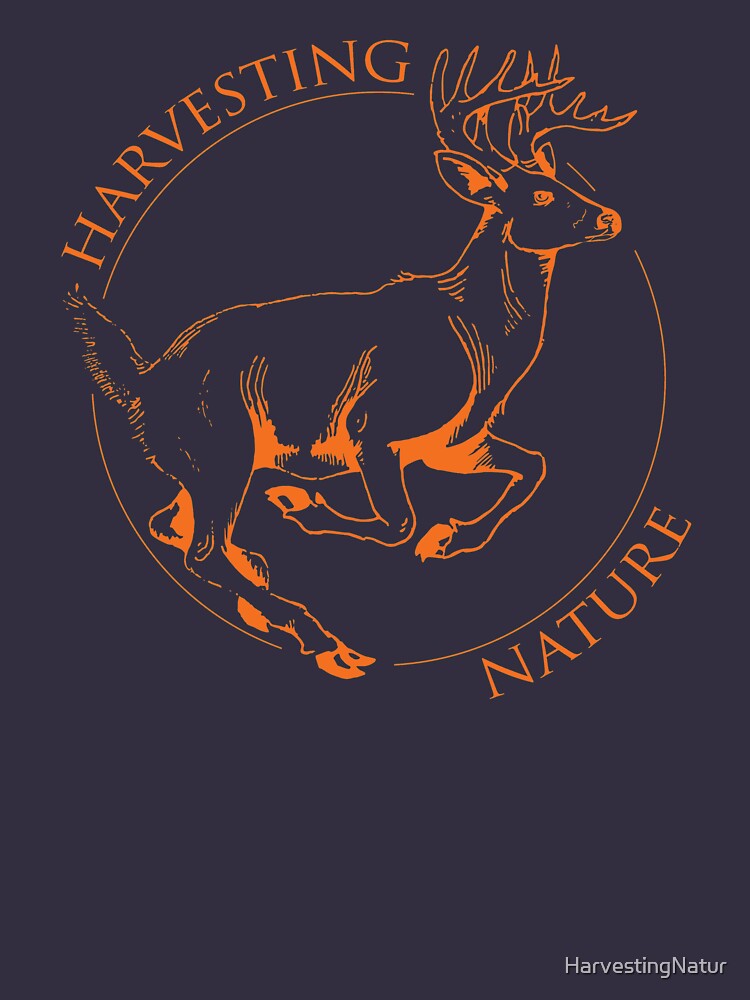 Running Deer Shirt by HarvestingNatur
