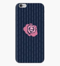 McGregor Mayweather LA Presser - Pink Rose Fuck You Pinstripe iPhone Case