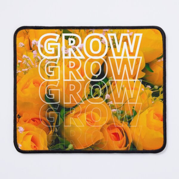 Item preview, GROW (above) - Dreamy Orange Yellow Floral Bouquets designed and sold by AliceSLee.