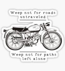 Weep Not For Roads Untraveled {Linkin Park} Sticker