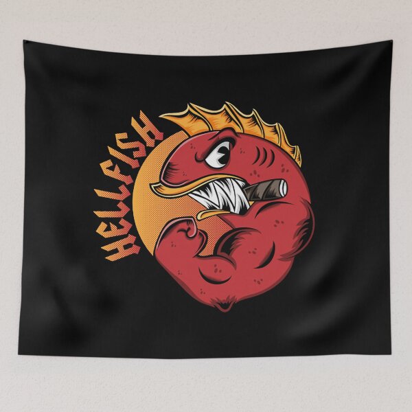 Item preview, The Hellfish Rock Style designed and sold by Frankder579.
