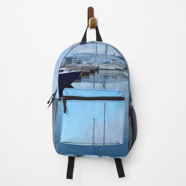 Item preview, Marina with Boats & yachts on Lake Ontario designed and sold by MiaoMiaoYu.