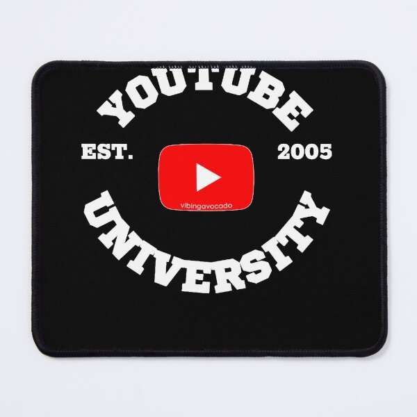 Item preview, YouTube University White font Classic designed and sold by Charissrice.