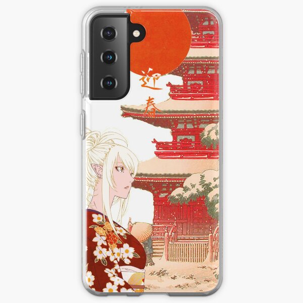 La tierra del sol naciente Funda blanda para Samsung Galaxy