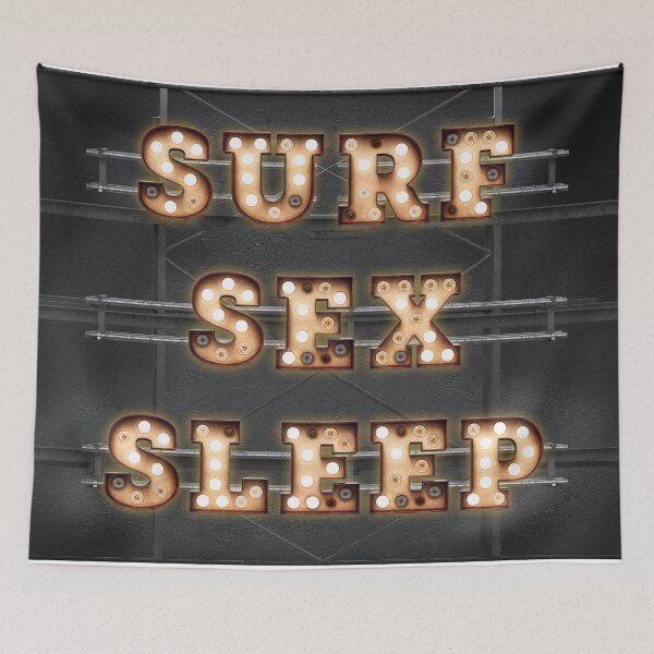 Item preview, SURF SEX SLEEP designed and sold by Art-Frankenberg.