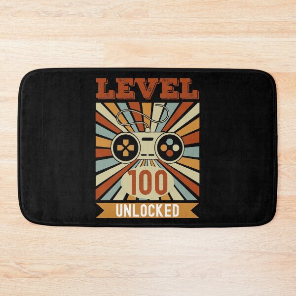 Item preview, Level 100 Unlocked Funny 100th Birthday designed and sold by Karry-Pat.