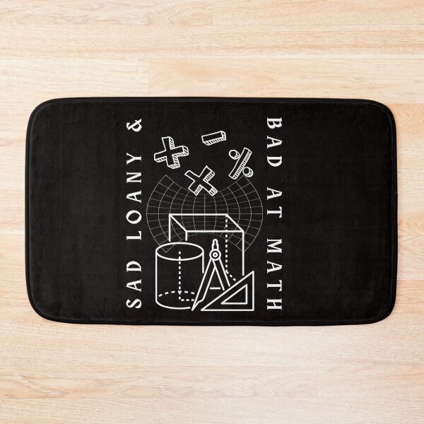 Item preview, sad lonely and bad at math designed and sold by ArtistLibrary.