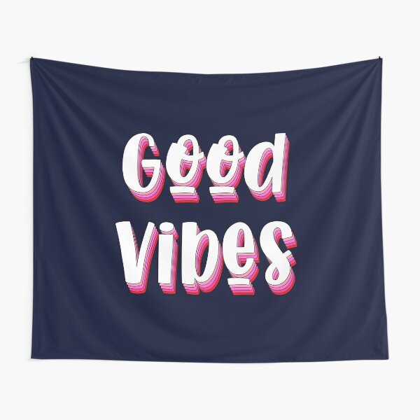 Good Vibes Retro Cool Tapestry