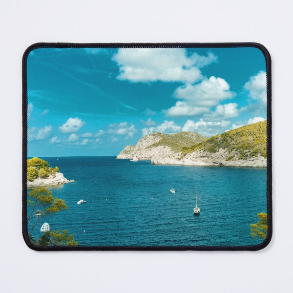 Item preview, MARITIME #29 - Beautiful Blue Cove Surrounded by Lush Green Hills designed and sold by DEL-Productions.